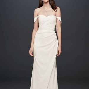 David's  bridal used as a reception dress